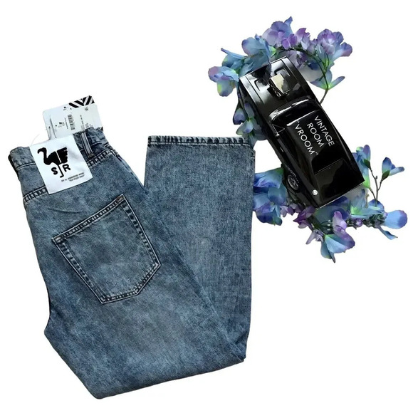 Sandrine Rose Denim - Free People Sandrine Rose NWT Medium Wash Distressed Jeans 29